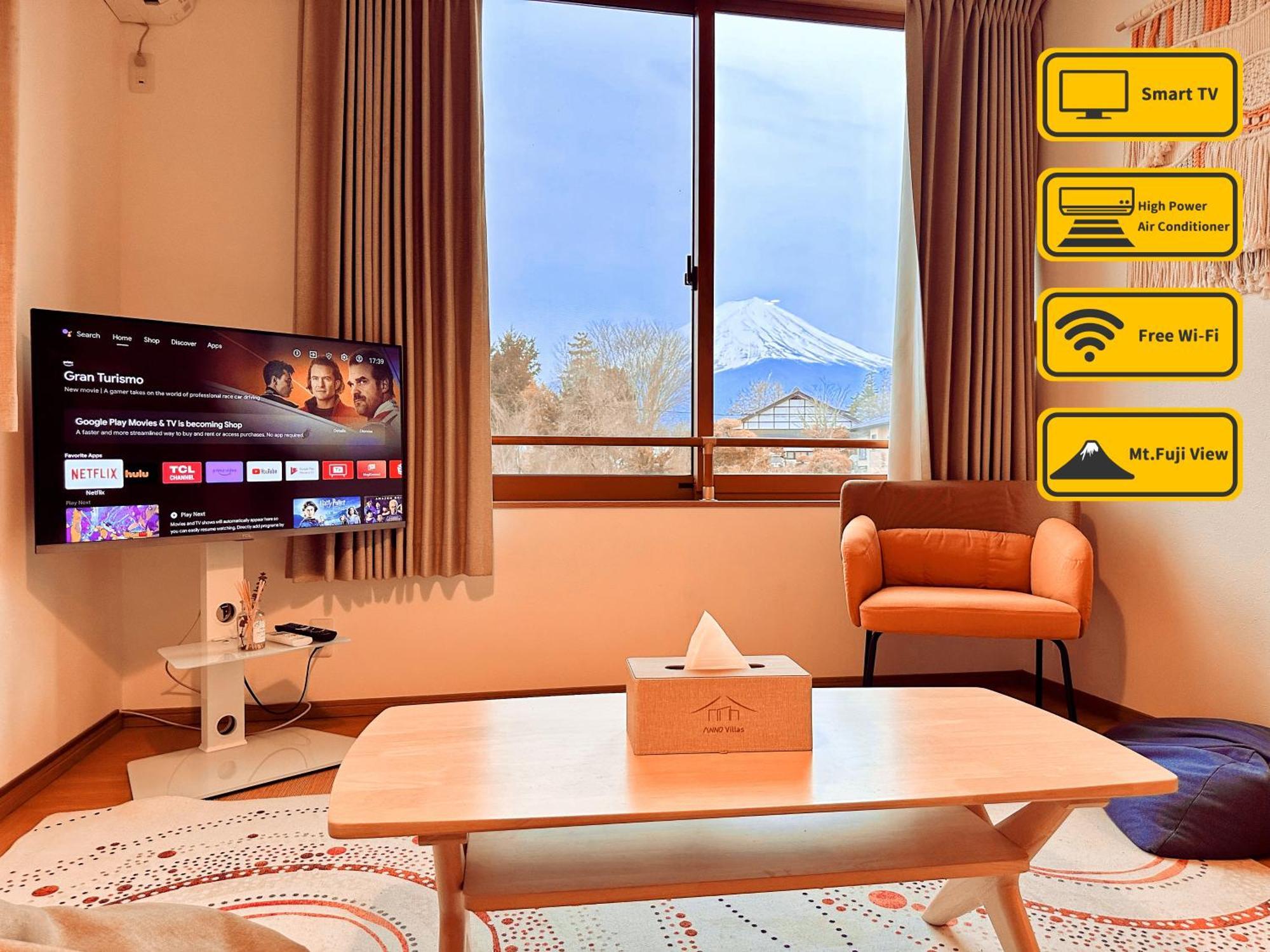 ヴィラ山間堂grandvilla Mt Fuji View Bbq Bonfire Annovillas Sankando Fudžikawagučiko Exteriér fotografie